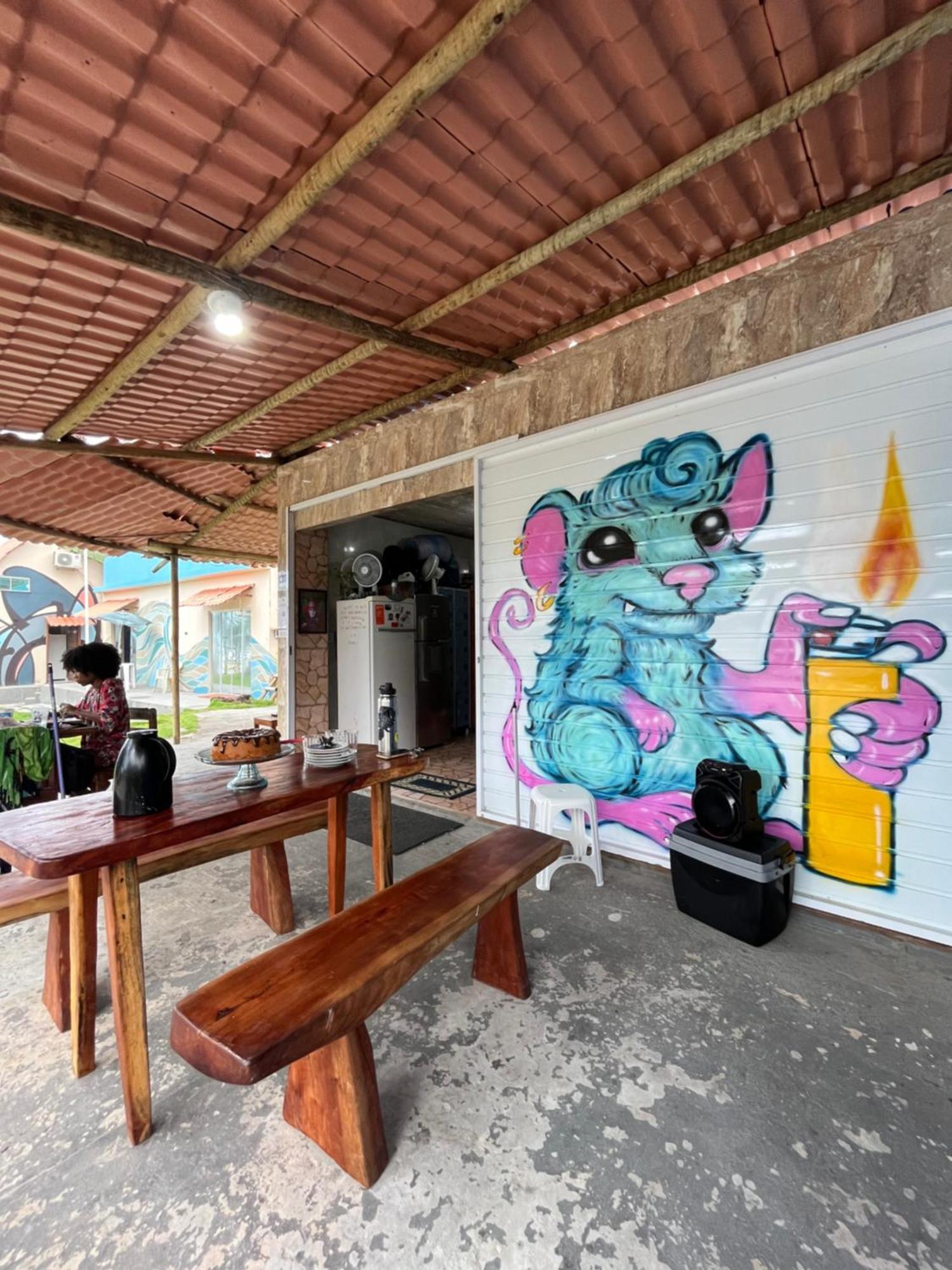 Vila Dos Gnomos Paraiso Mistico Pe Na Areia Ilhéus Exterior foto
